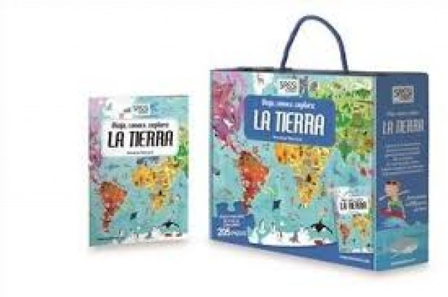 Viaja,oce,xplora-Tierra-Puzle-ovalado-205-piezas-mas-libro-9788417299514